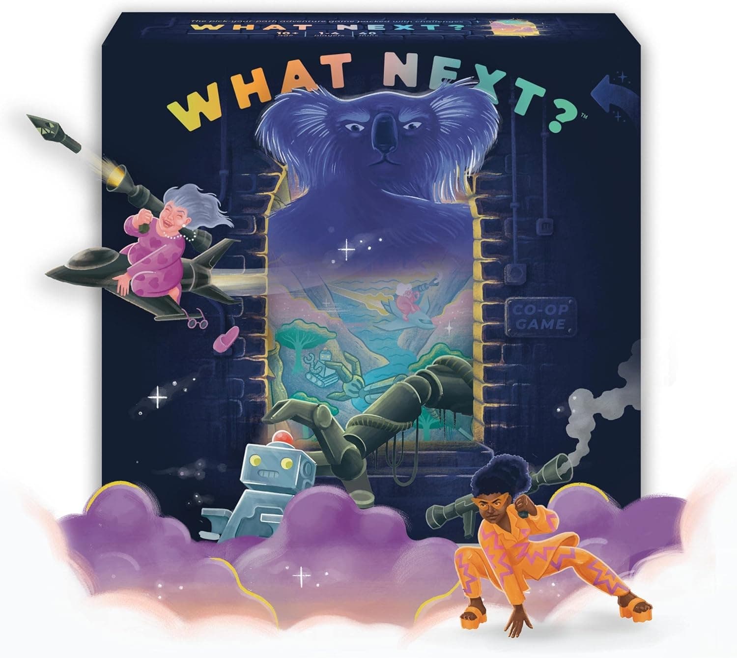 What Next? Cooperative Pick Your Path Adventure Board Game