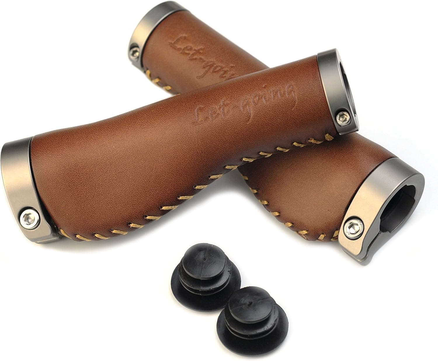 Bike Vintage Handmade Handlebar Lever Grips Inner Diameter 22mm, Length 138mm