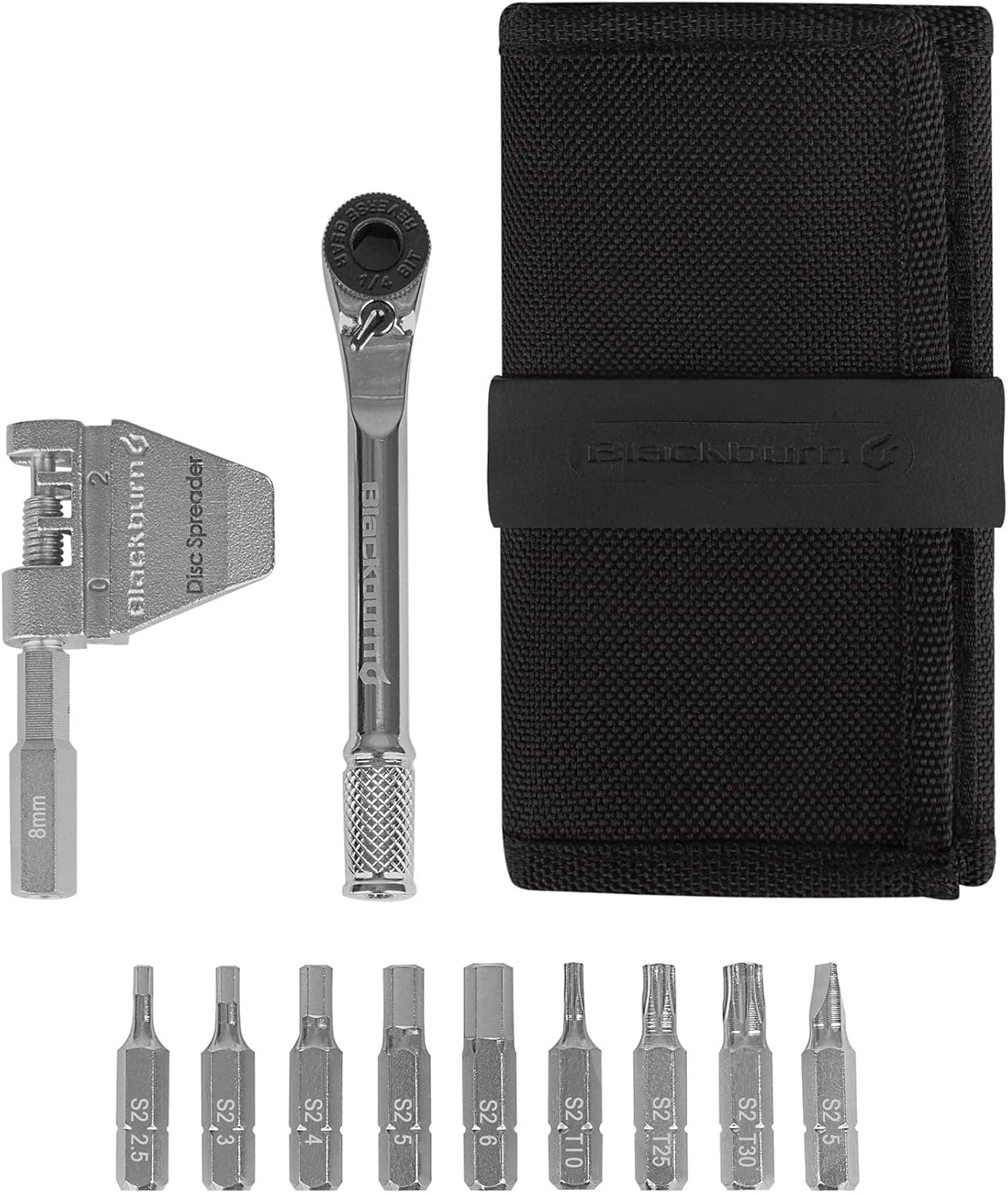 Blackburn Big Switch Ratchet Bike Multi Tool (Black/Silver, One Size)