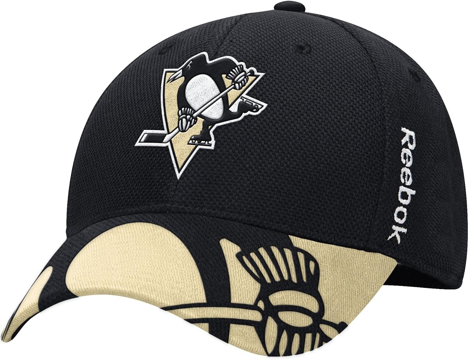 Reebok Pittsburgh Penguins NHL 2015 Draft Structured Flex Hat