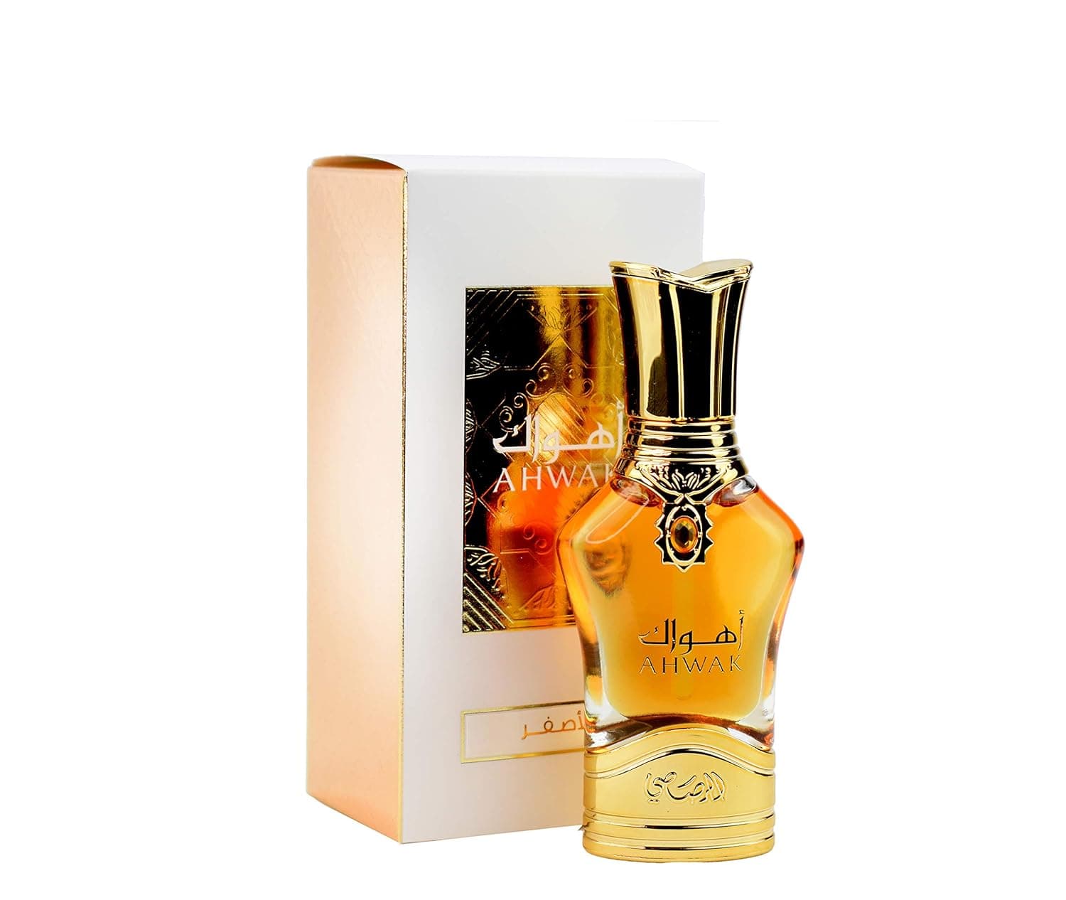 RASASI Ahwak Al Asfar - Concentrated Perfume Oil 15ML (0.5 oz) | Middle Eastern | Combination of Fruity Marmalade & Green Apple, Floral Rose & Jasmine as Heart & Ebony Woods Perfumes