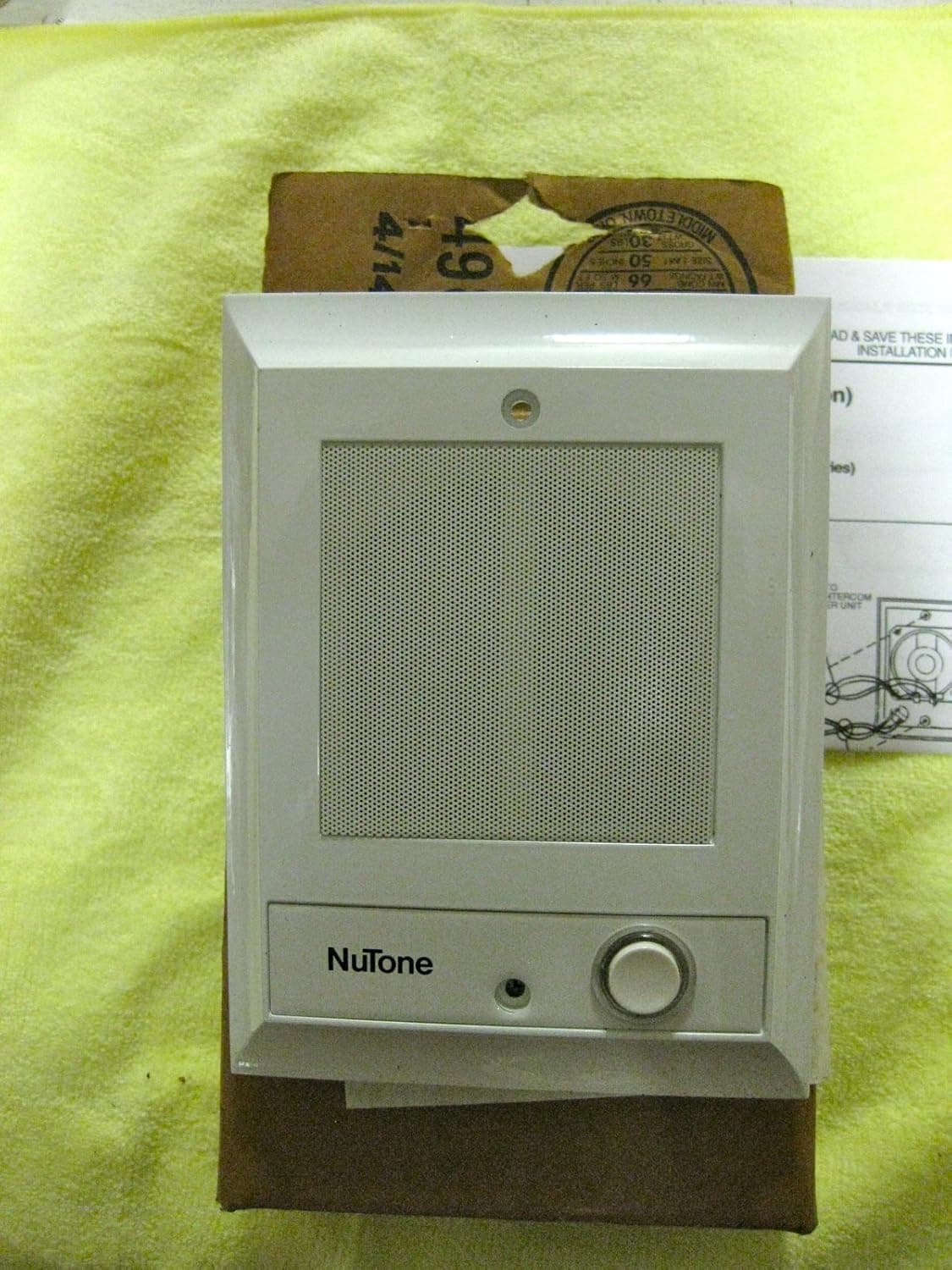 Nutone IS69WH Intercom Door Speaker