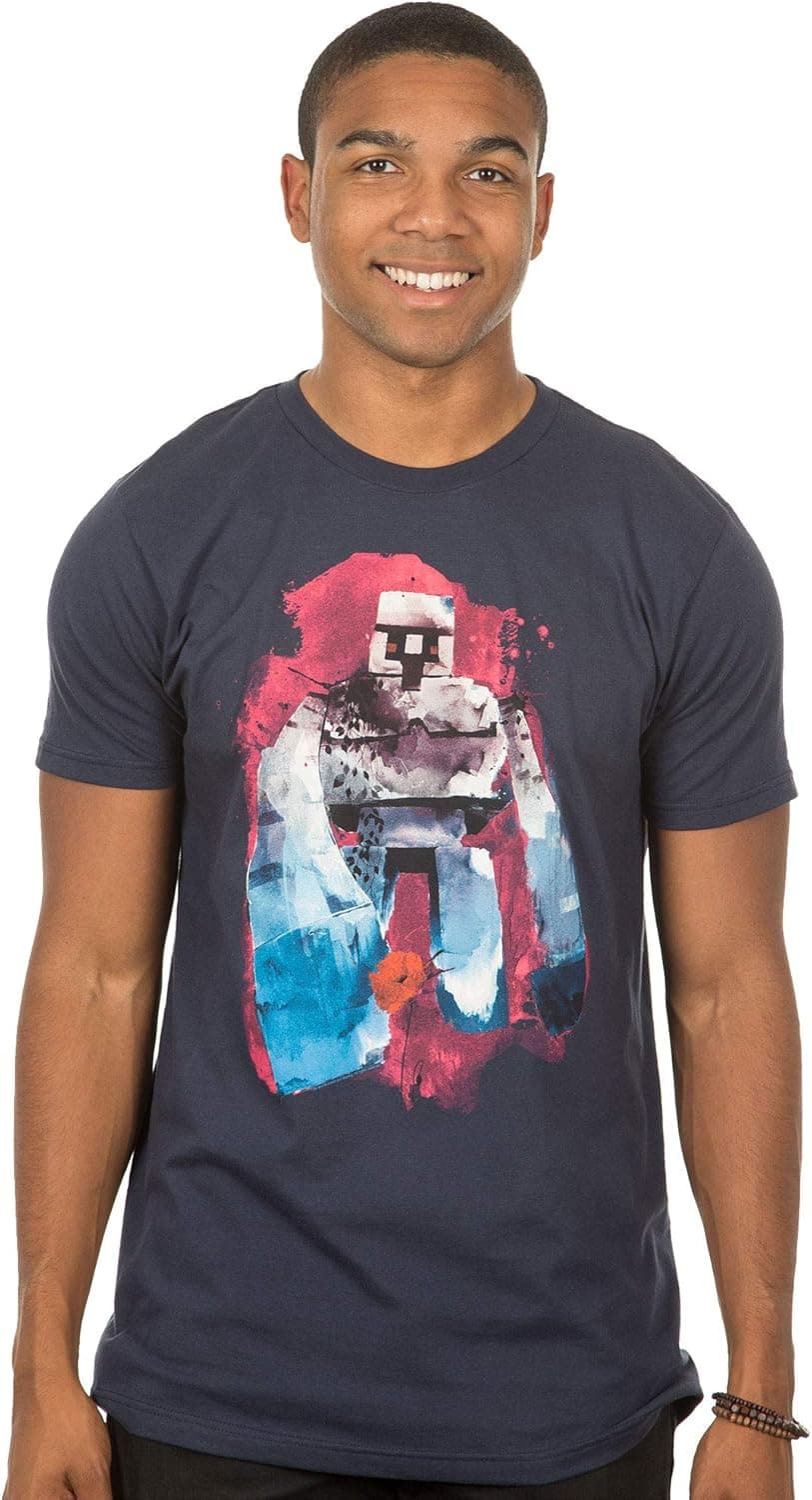 Minecraft Men's Iron Golem Mens Premium T-Shirt