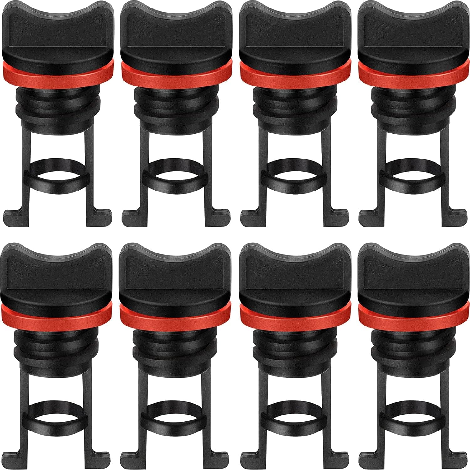 Nylon Kayak Drain Plug Kit Quality Thread Drain Plugs Canoe Boat Hull Thread Drain Plugs for Kayak Dinghy Canoe Boat