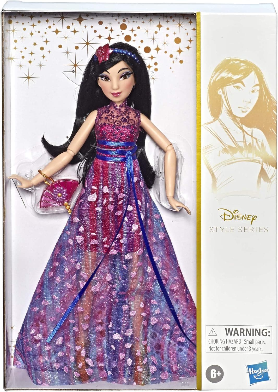Disney Princess Style Series, Mulan Doll in Contemporary Style with Purse & Shoes