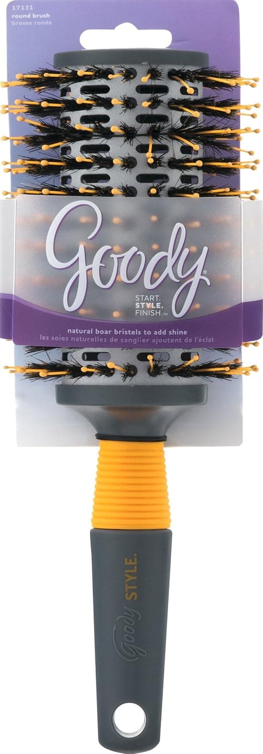 Goody Round Straighten It Out Hair Brush- Quick Dry Ceramic (17131)
