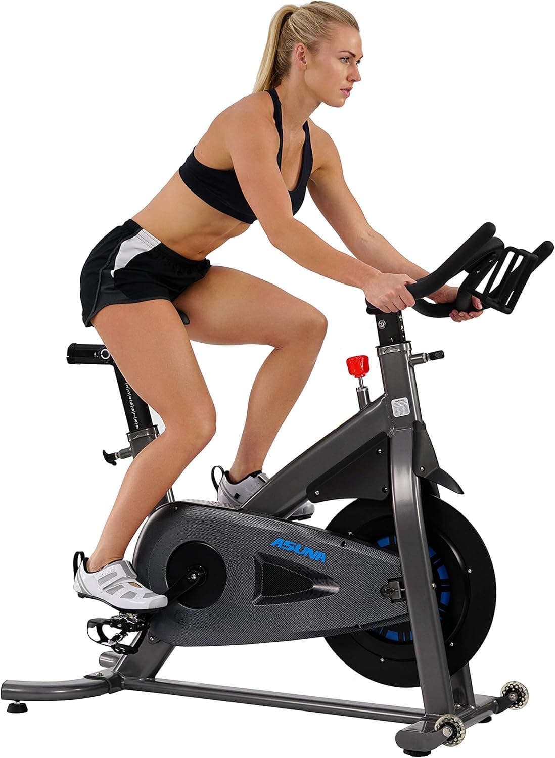 ASUNA 5150 Magnetic Turbo Commercial Indoor Cycling Bike Silver