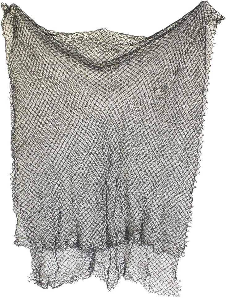Tikizone Decorative Fish Net, Grey Tan 5 x 10