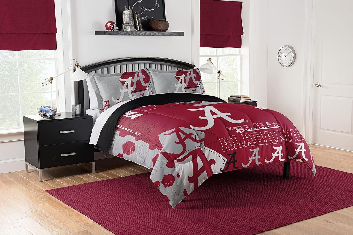 Northwest NCAA Unisex-Adult Comforter and Sham Set