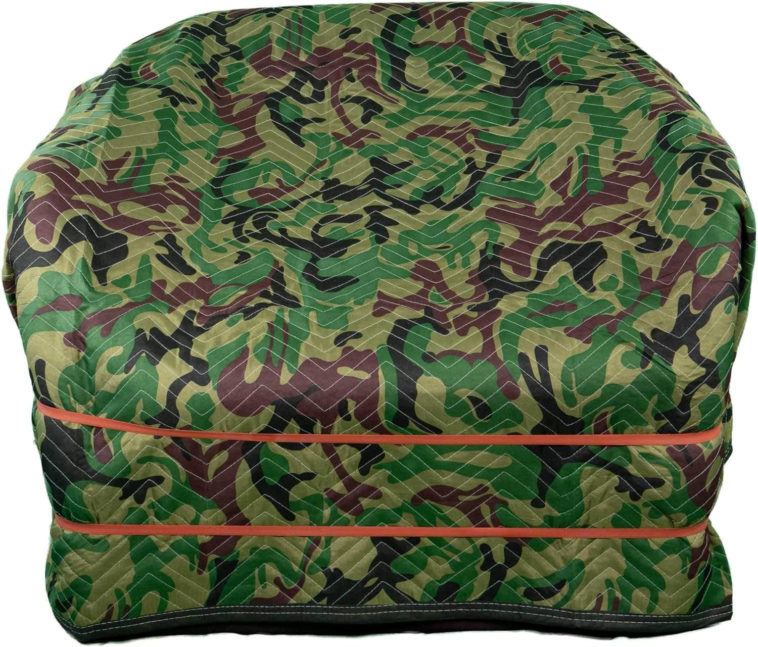 US Cargo Control Camo Moving Blanket - 80 Inches Long By 72 Inches Wide - Green Camo Design - Strong and Durable Polyester Material - Use For Moving, Storage, Camping, Hunting, and More