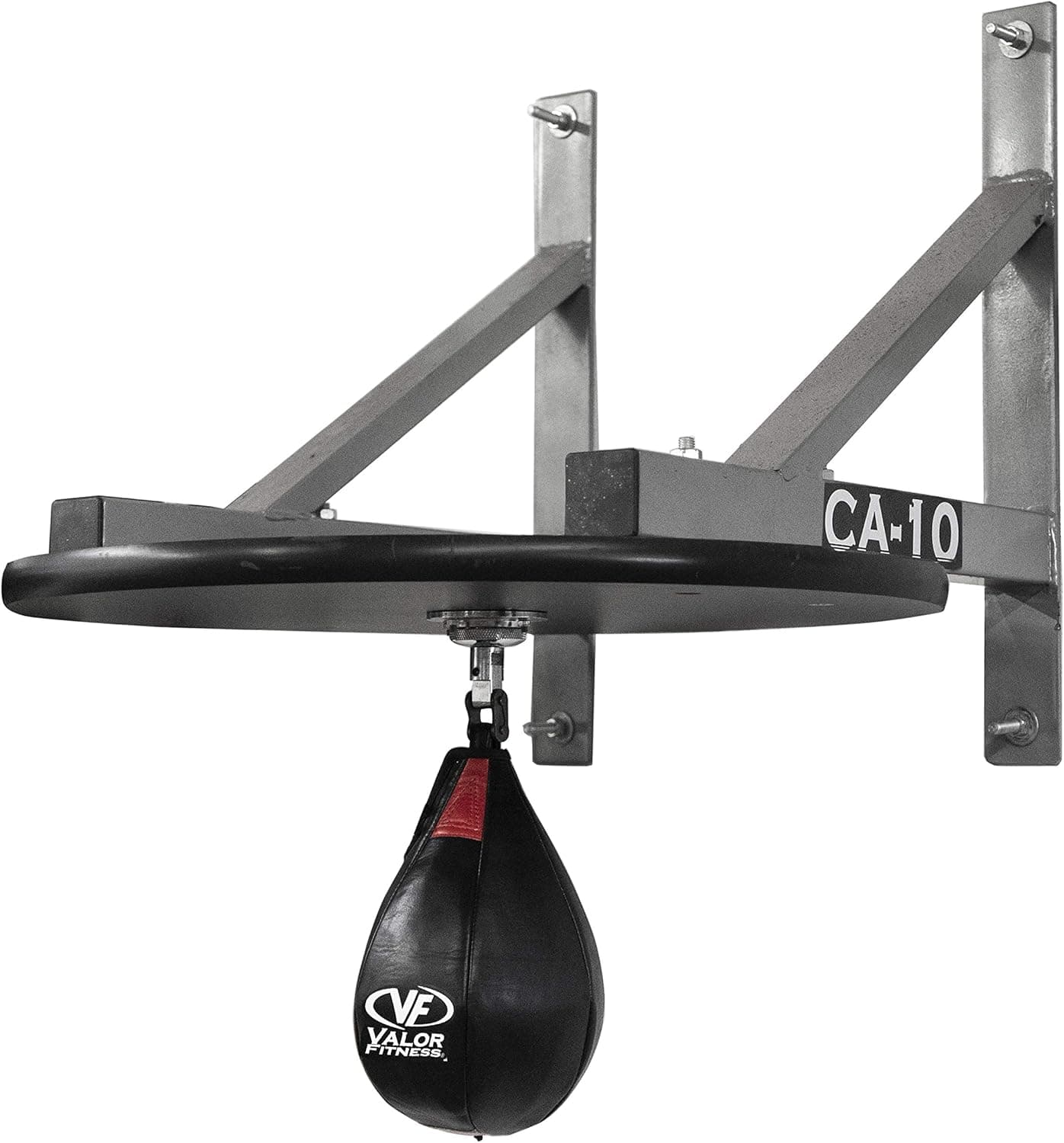 Valor Fitness Boxing Speed Bag Platform with Wheel Crank for Easy Adjustment, Speed Bag Included