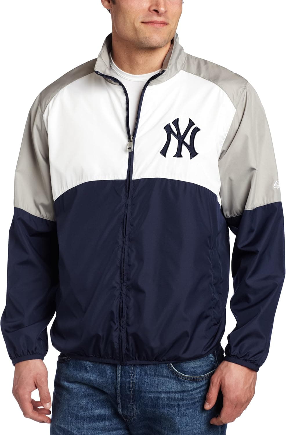 MLB New York Yankees Sports Night Lightweight Full Zip Jacket