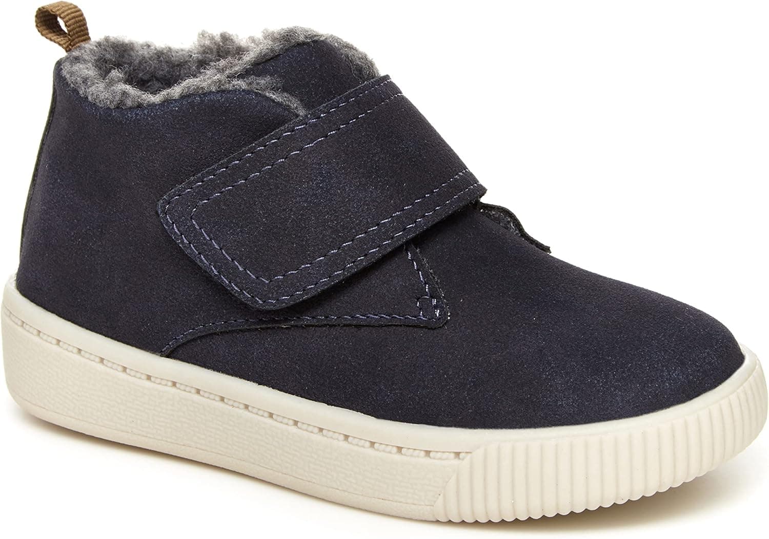 Carter's Boy's Chatham Fashion Boot, Navy, 4 Toddler