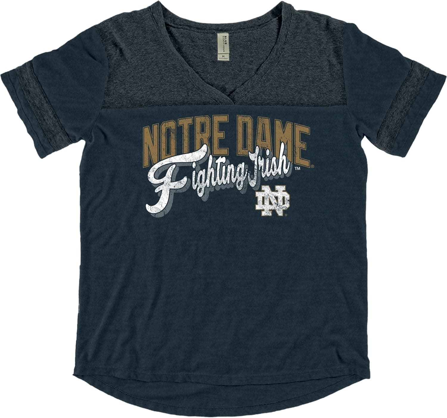 NCAA Women's Dark Confetti V-Neck Tee