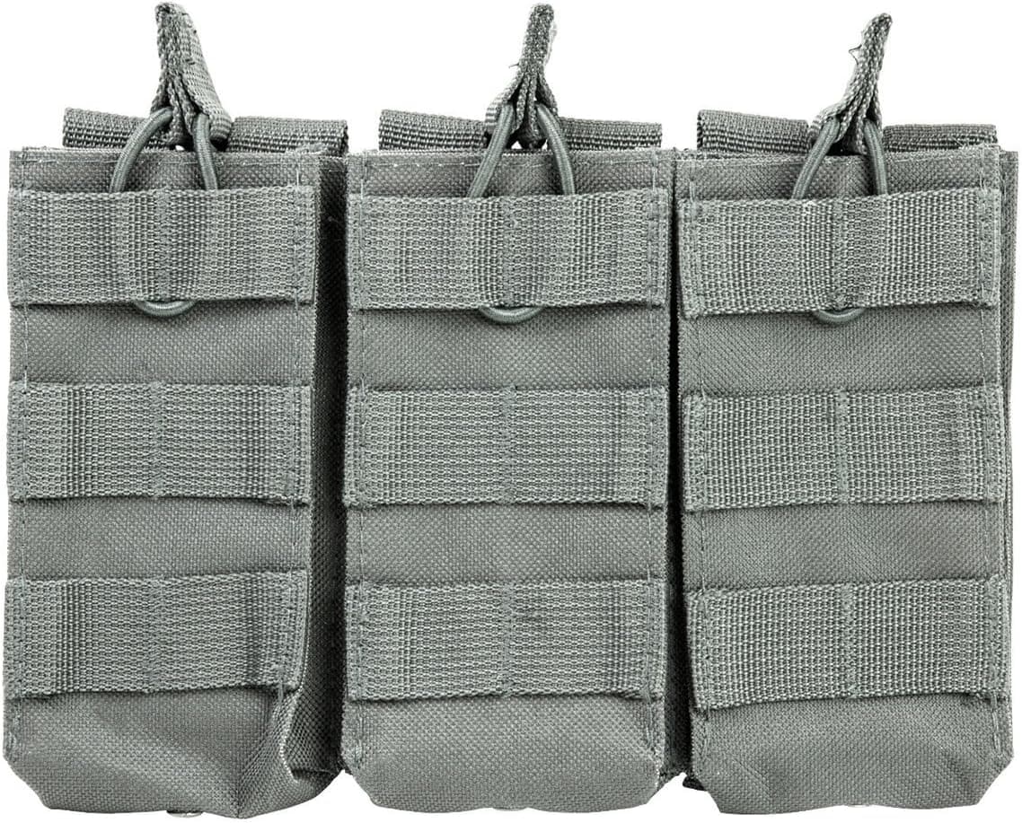 NC Star AR Triple Mag Pouch, Urban Gray