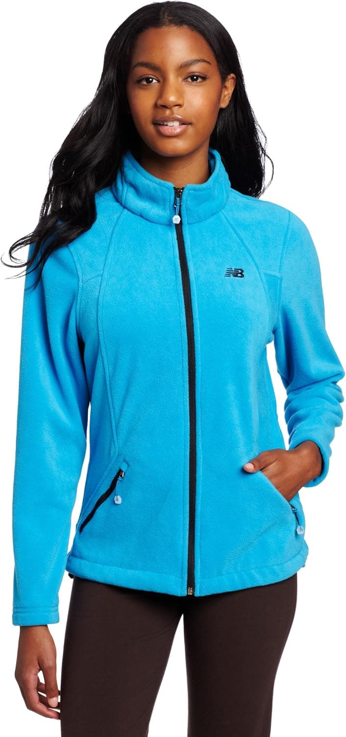 New Balance Women's Micro Fleece Mock Neck Jacket