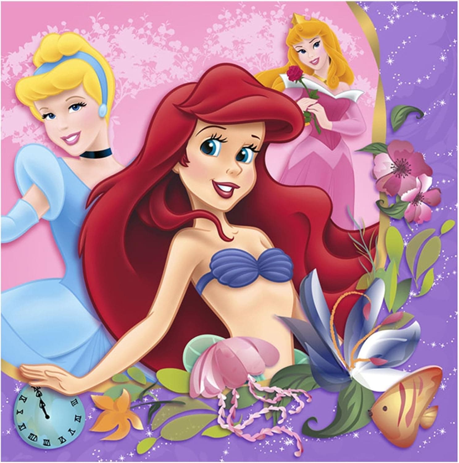 Disney Princess 'Dreams' Large Napkins (16ct)