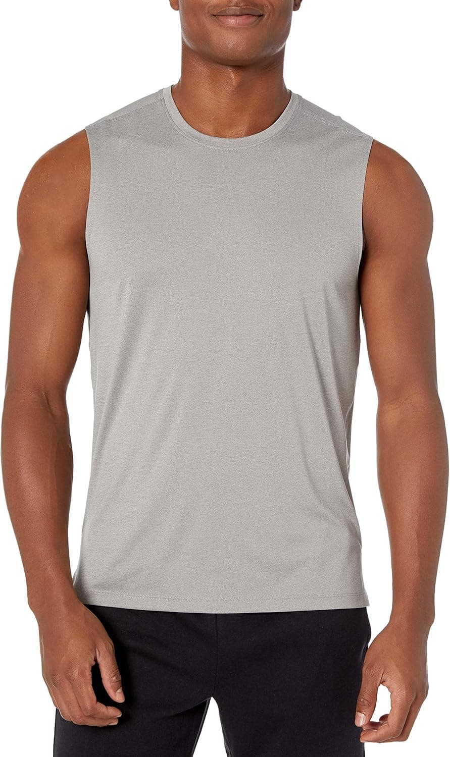 Peak Velocity Men's Tech Stretch Hybrid Sleeveless T-shirt