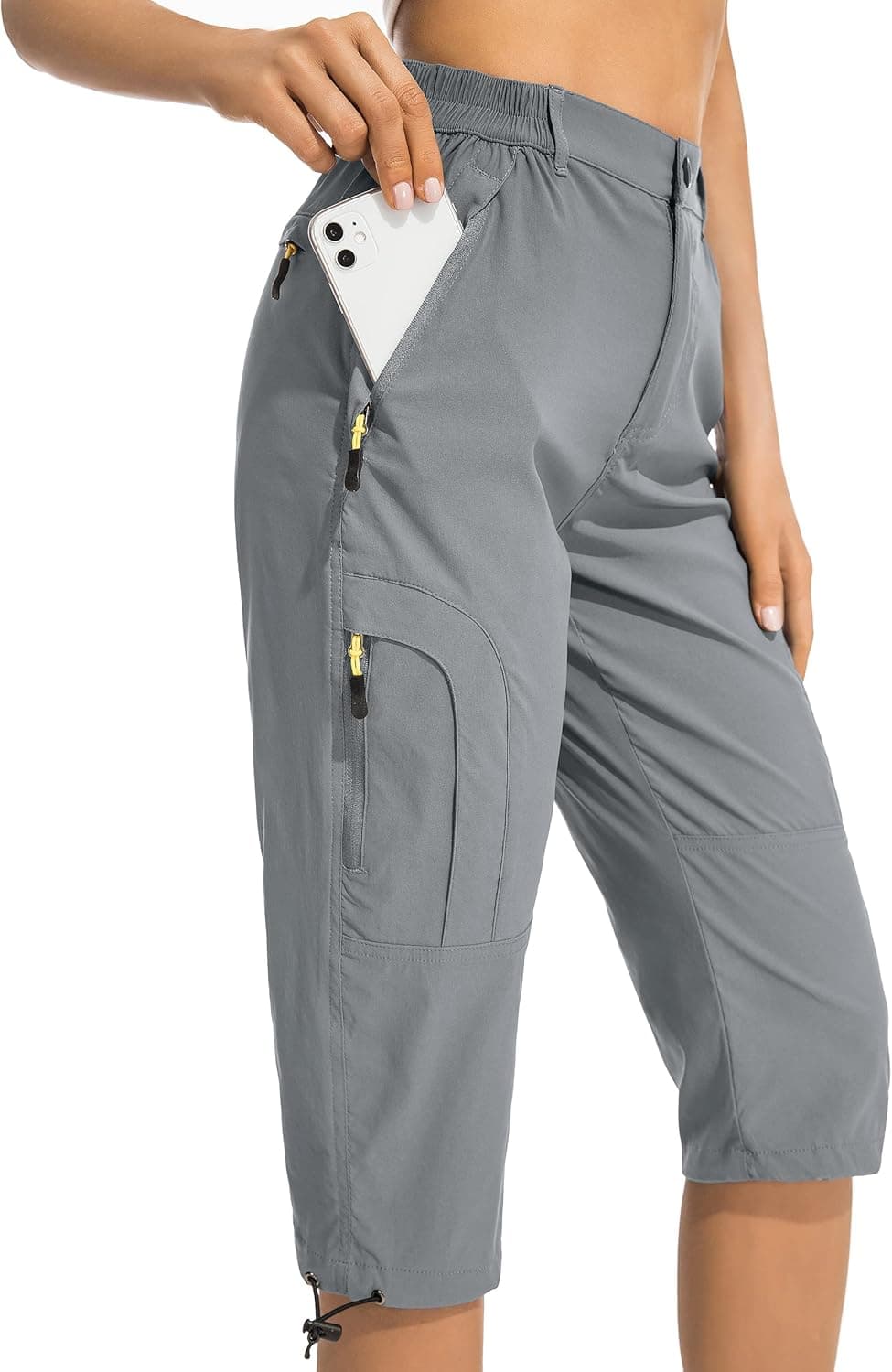 Jessie Kidden Women's Stretch Cargo Shorts with Pockets Lightweight Quick Dry Ladies Work Pant
