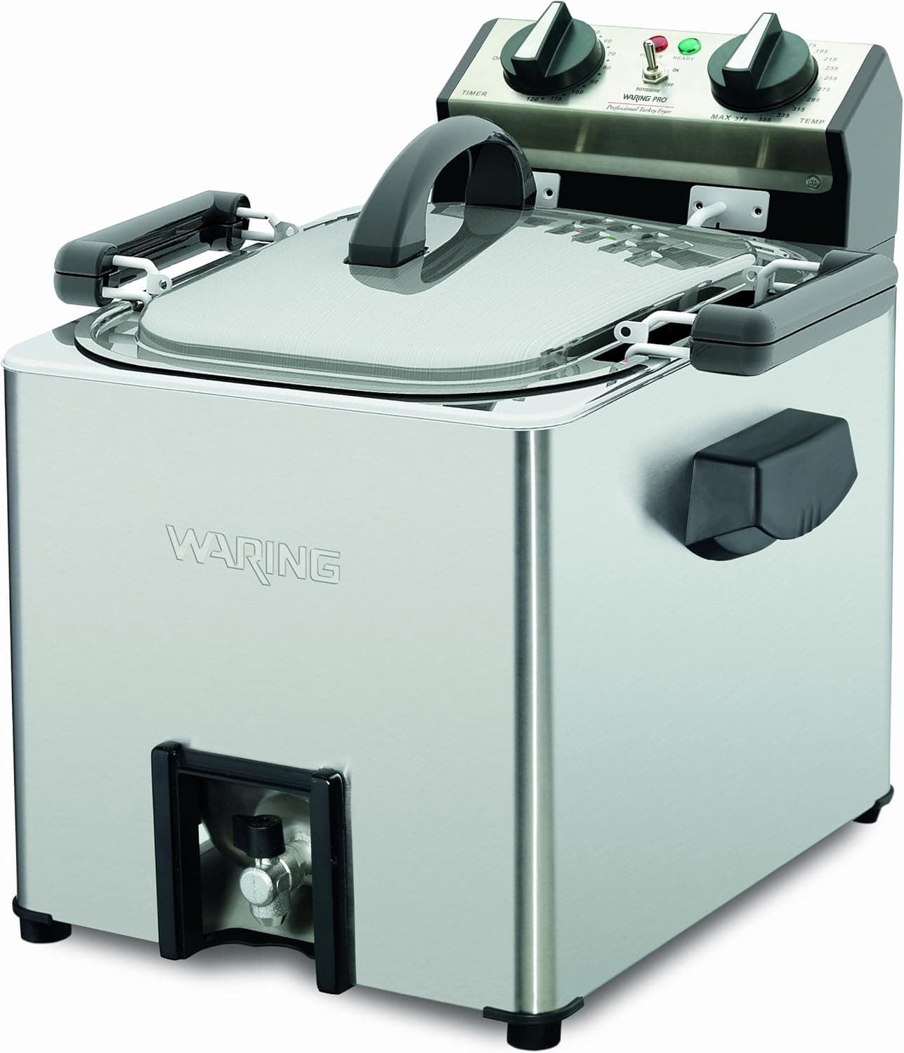 Waring Pro TF200B Rotisserie Turkey Fryer/Steamer