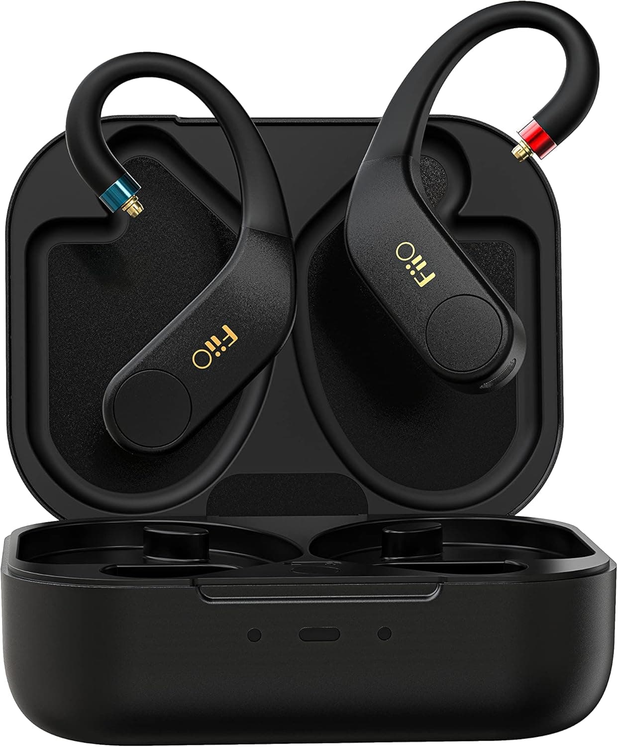 FiiO UTWS5 Amplifier Bluetooth Earbuds Hook Wireless 96kHz/24bit High Resolution Bluetooth 5.2 Standard MMCX 30hrs Battery Life IPX4