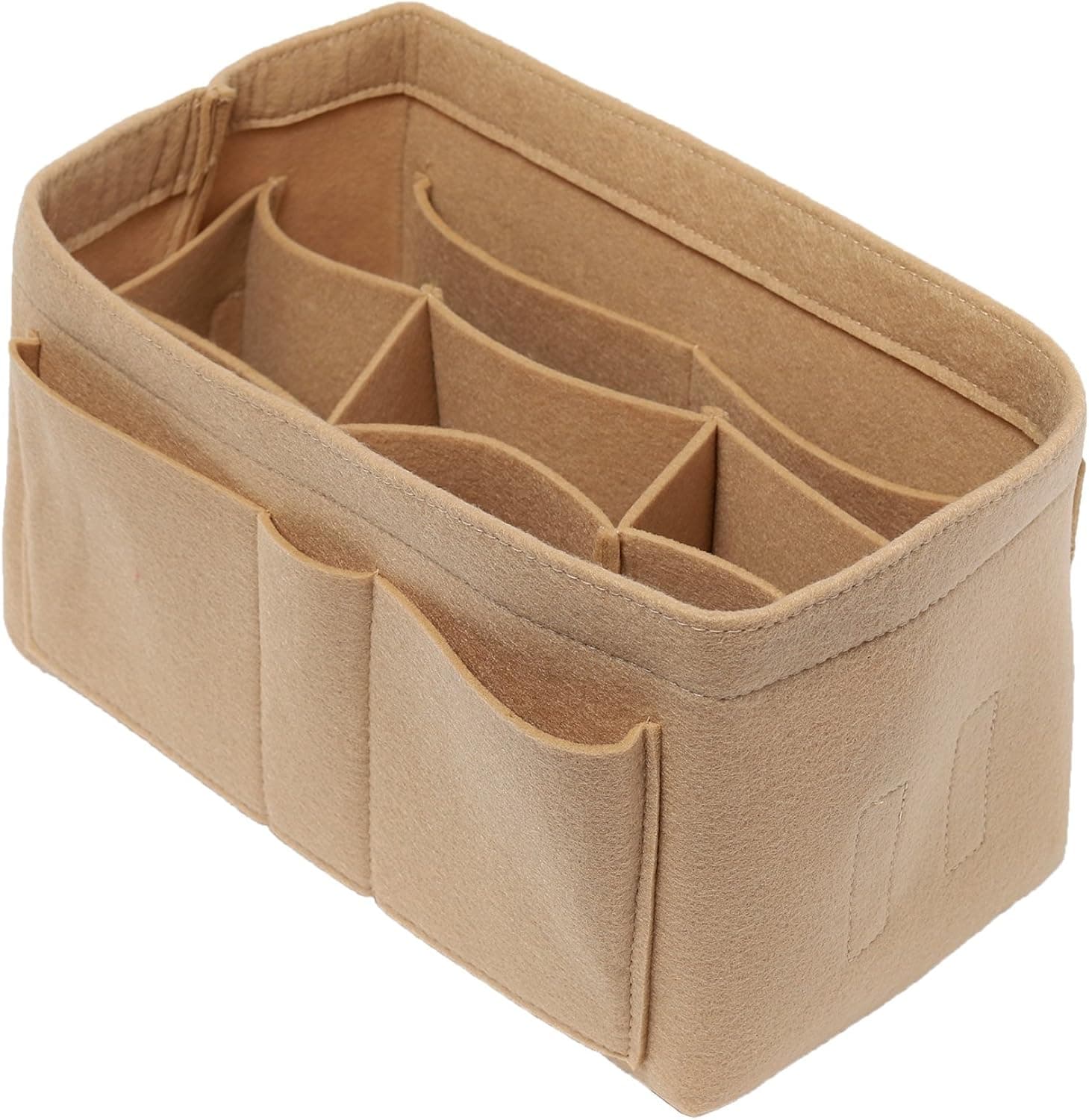 Purse Organizer Insert for Handbags Tote Bags Speedy Neverfull, Felt, Lightweight, Study, a Lot of Compartments
