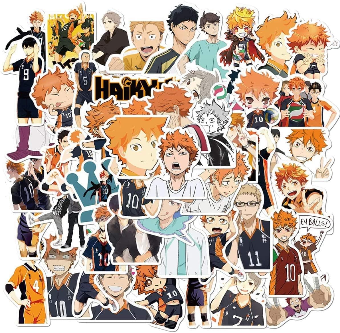 Haikyuu Stickers 52pcs