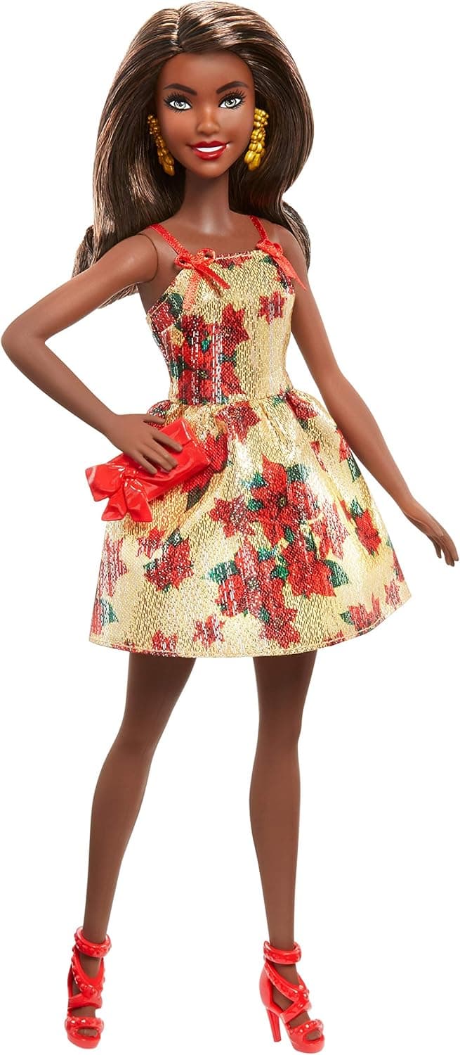 Barbie African American Holiday 2018 Doll