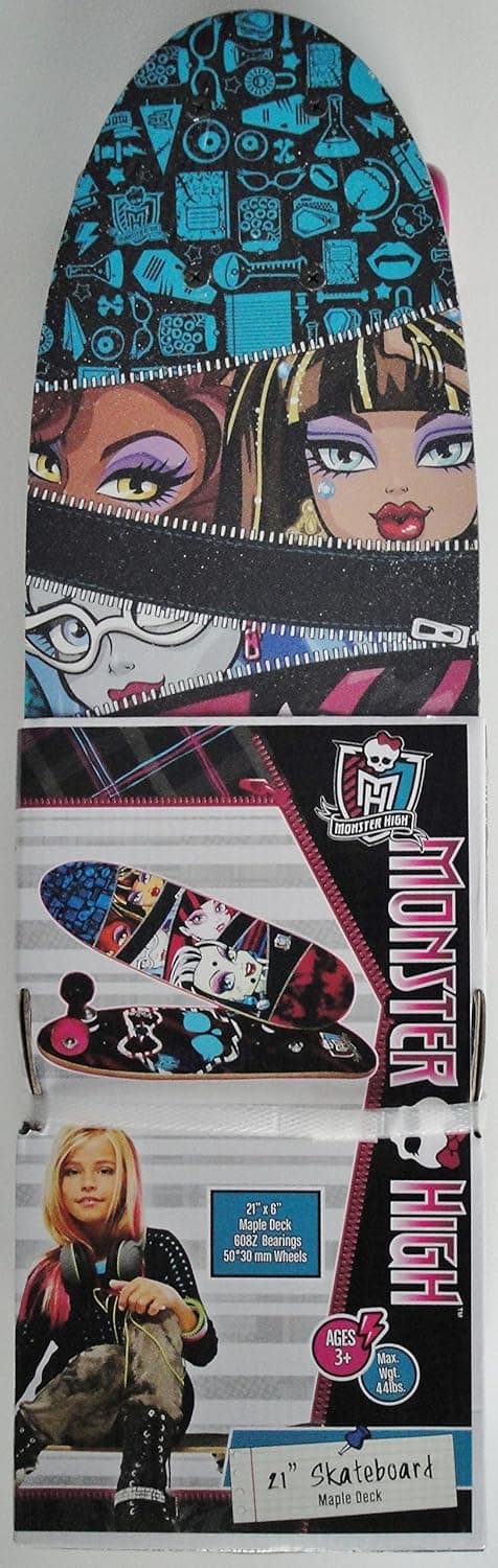 Monster High 21" Skateboard Maple Deck