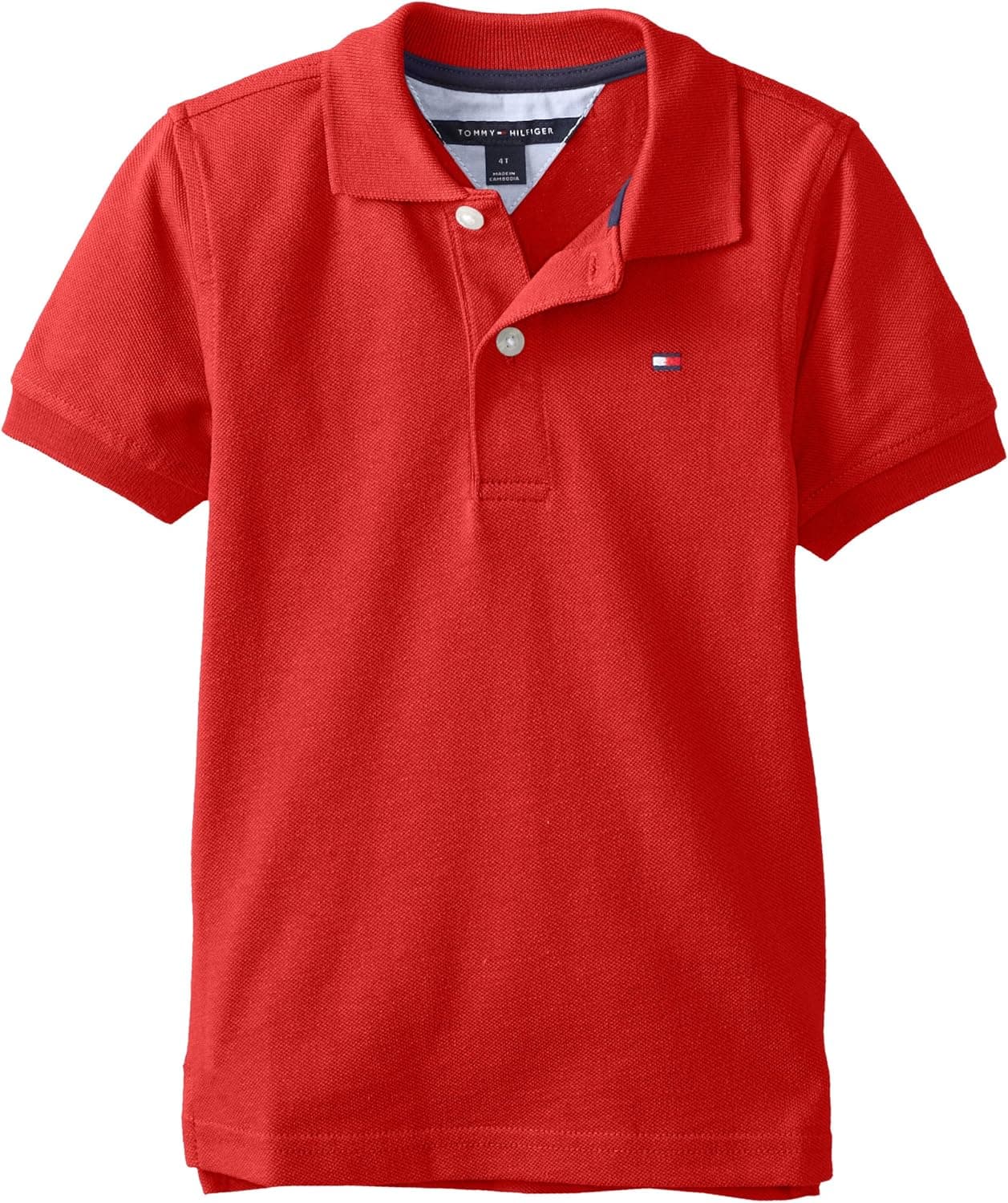 Tommy Hilfiger Boys' Short Sleeve Solid Ivy Polo Shirt