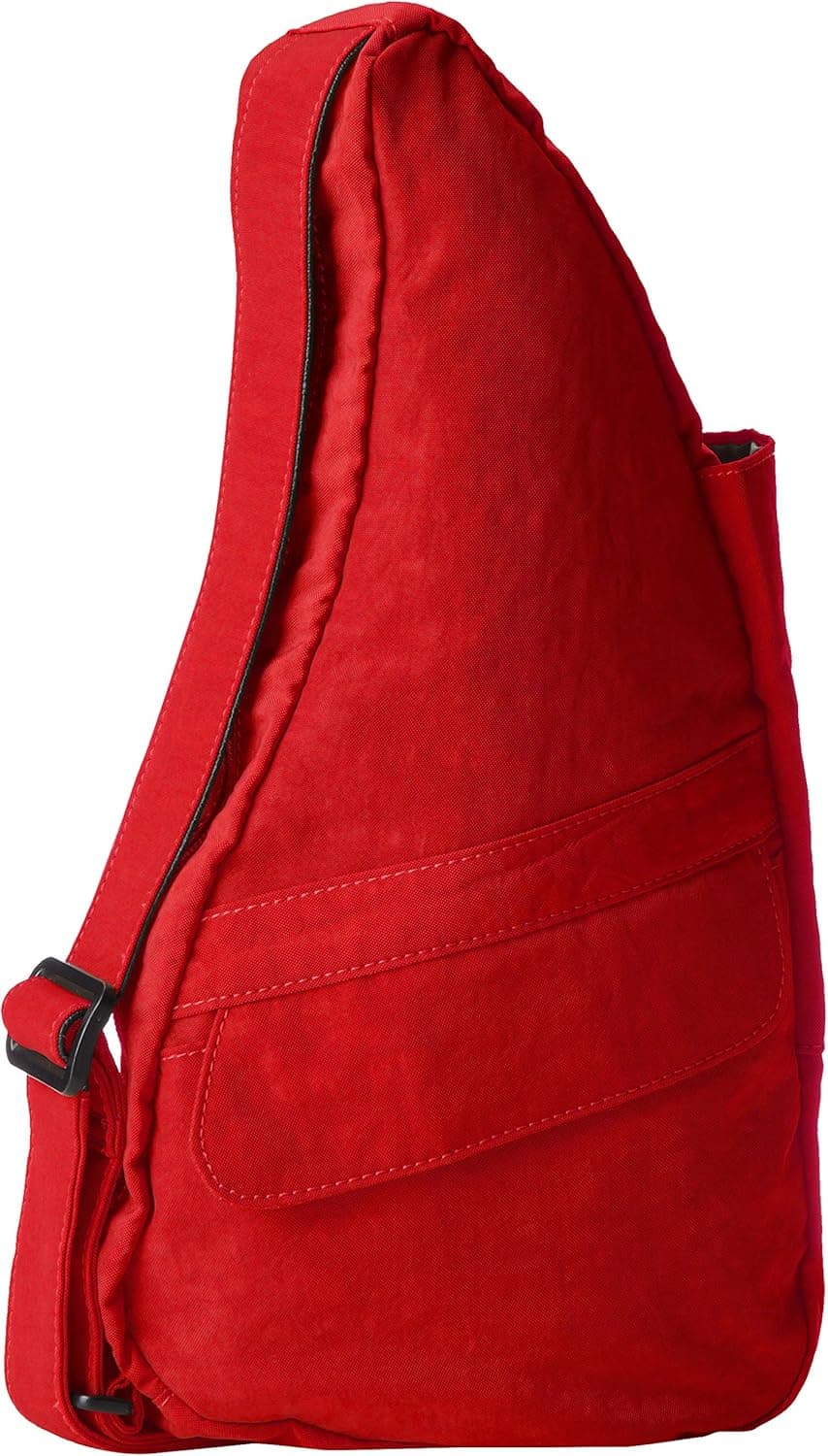 AmeriBag X-Small Distressed Nylon Healthy Back Bag Tote