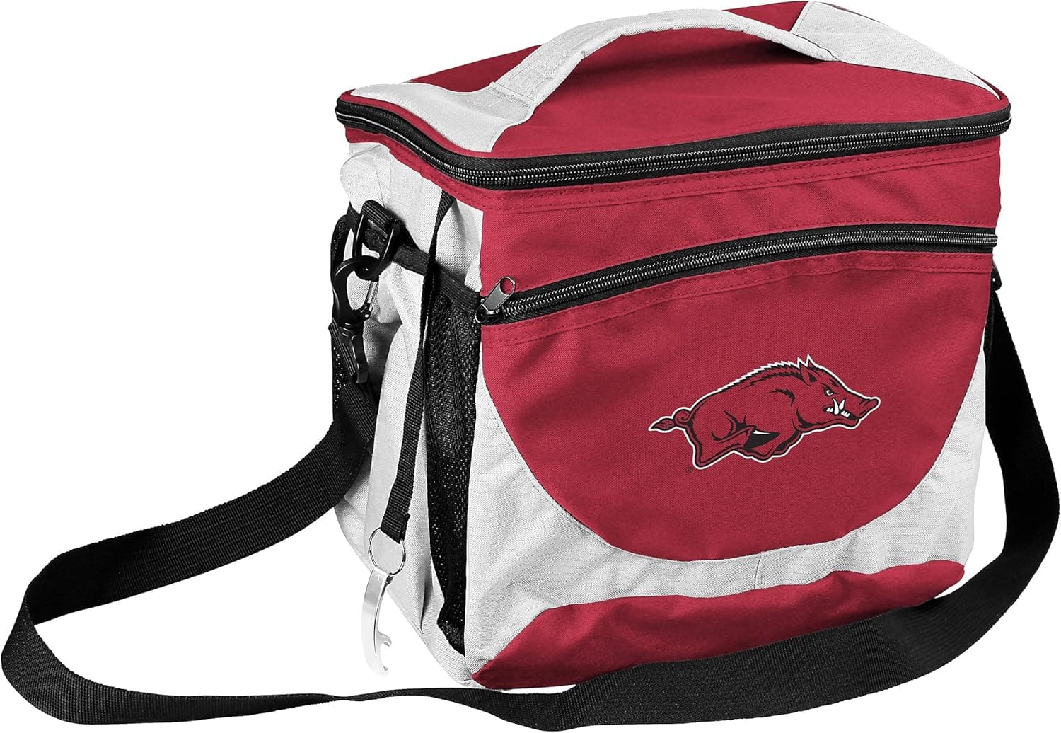 Logo Brands NCAA Unisex Adult 24-Can Cooler with Bottle Opener and Front Dry Storage Pocket, One Size, Multicolor