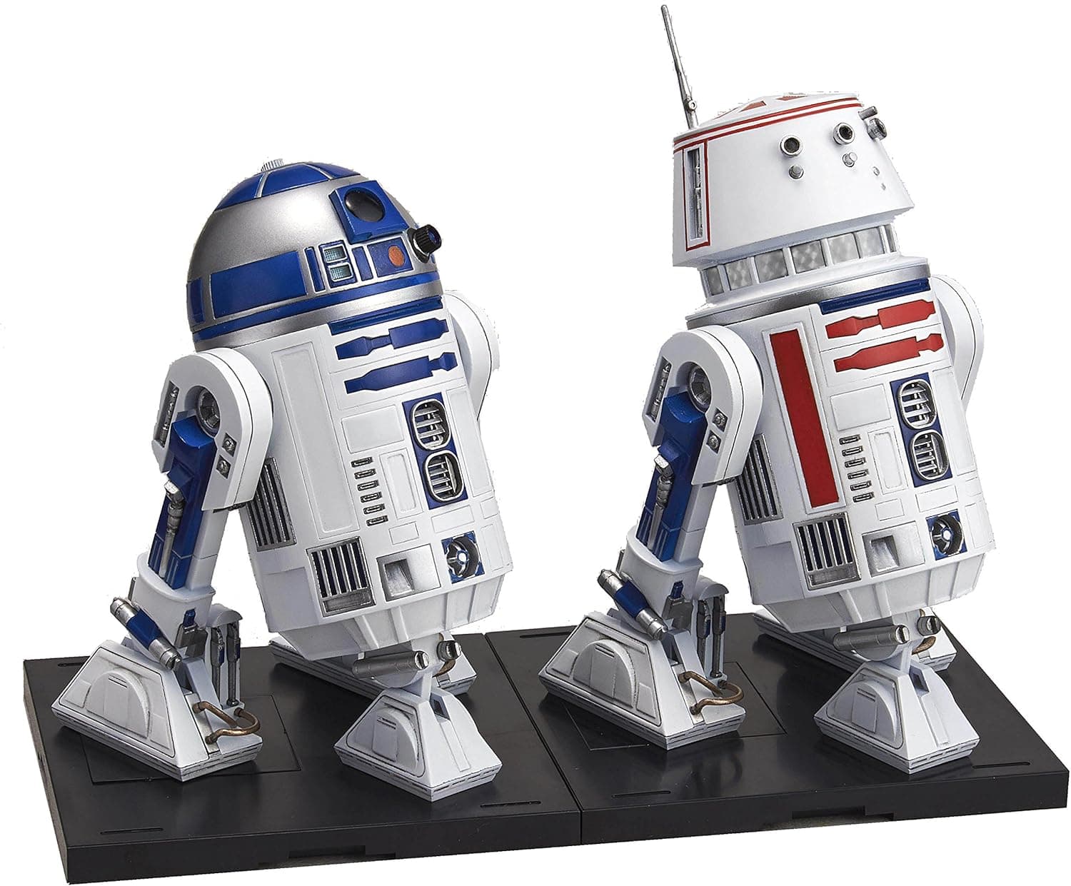 Bandai Hobby Star Wars Character Line 1/12R2-D2 & R5-D4 "Star Wars" Action Figure, White