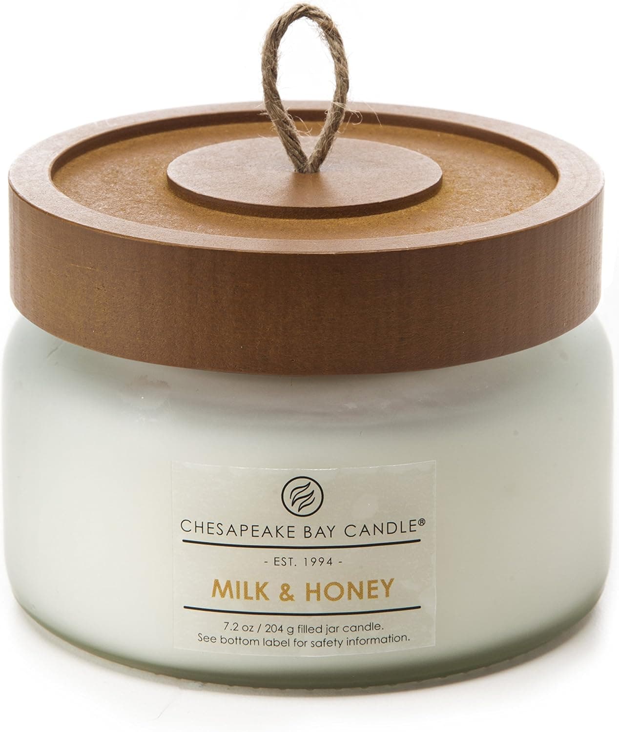 Chesapeake Bay Candle Scented Candle, Milk & Honey, Small Jar