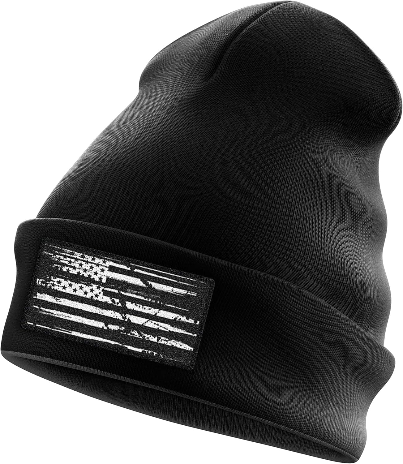 Tactical Pro Supply White Flag Beanie