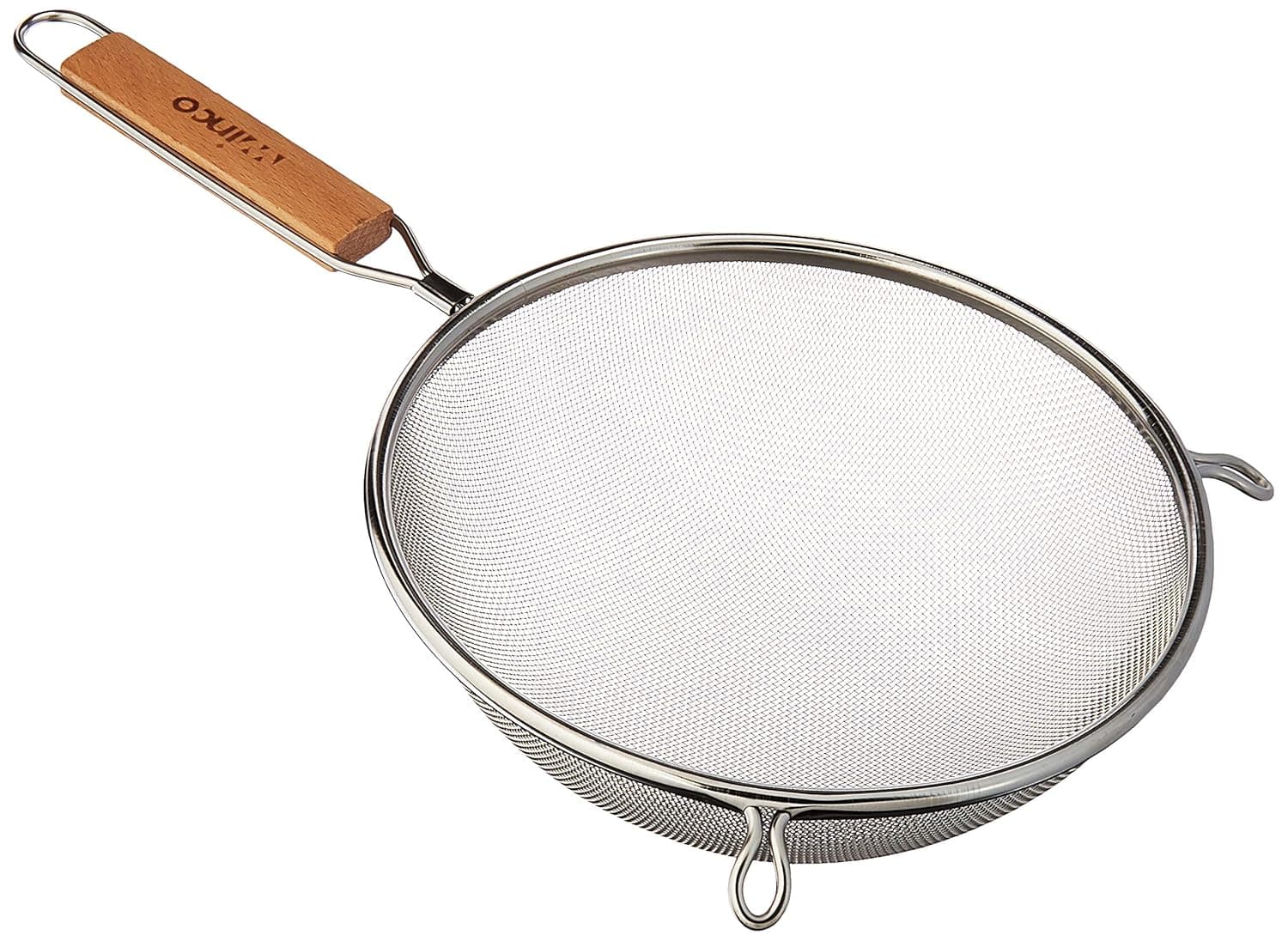 Culinary Depot Fine Mesh Strainer Stainless steel Set of 2- Single mesh Strainer and double Mesh Strainer