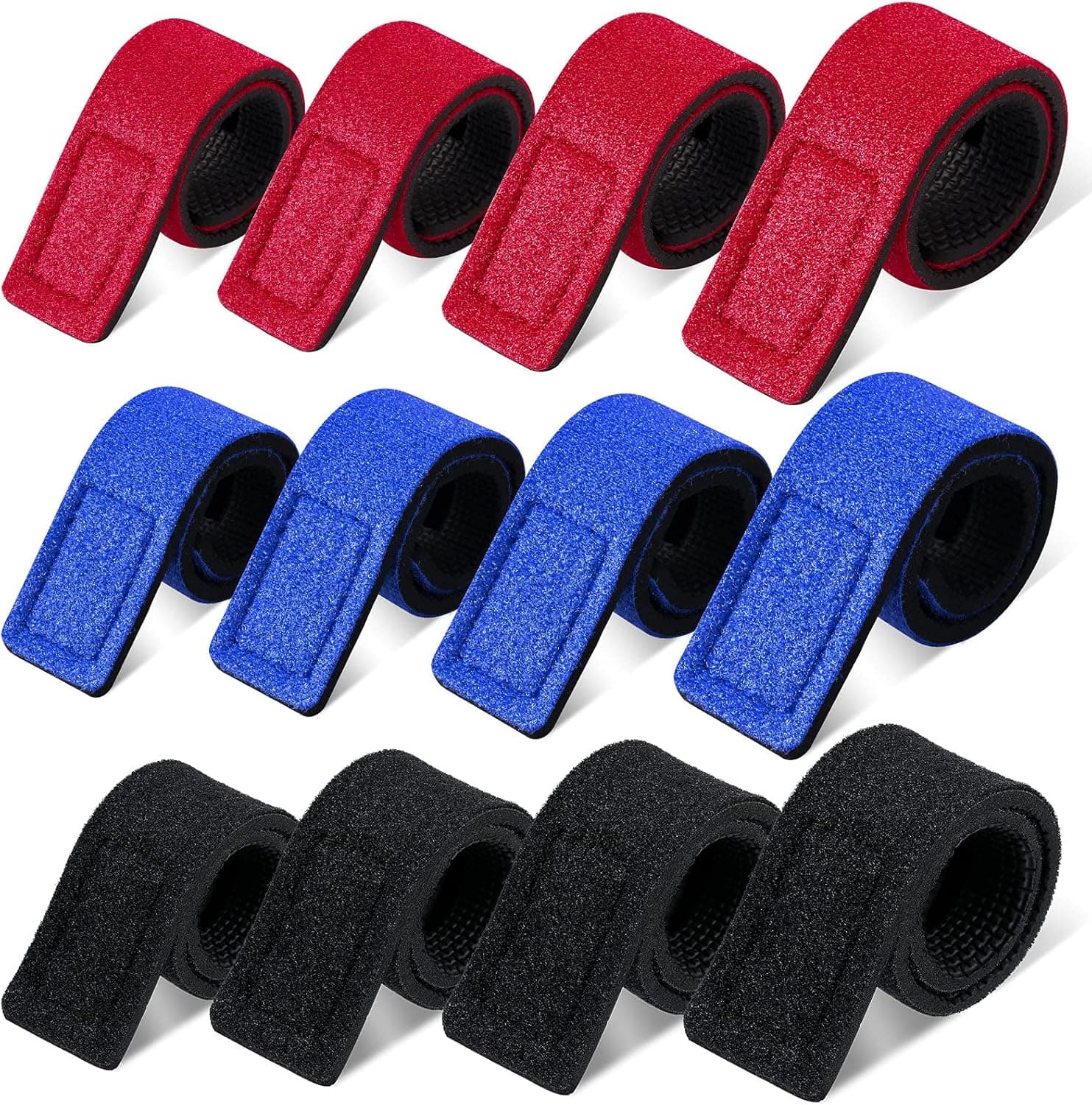 12 Fishing Rod Wrap Pole Straps Fishing Rod Belts Ties Stretchy Rod