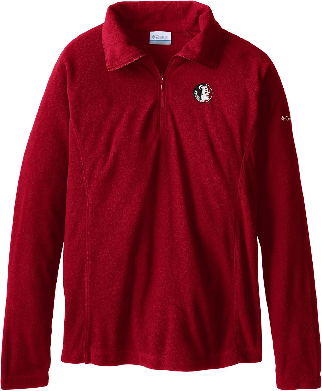 NCAA Florida State Seminoles Collegiate Glacial II Half Zip Women's Fleece Jacket