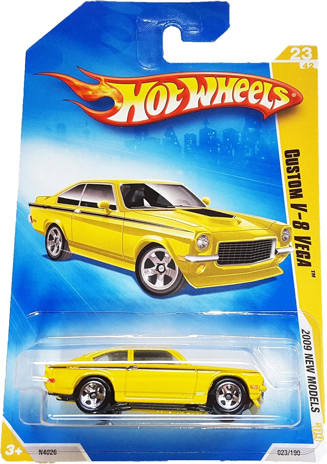 Hot Wheels 2009 New Models Custom V-8 Vega 1:64 Scale
