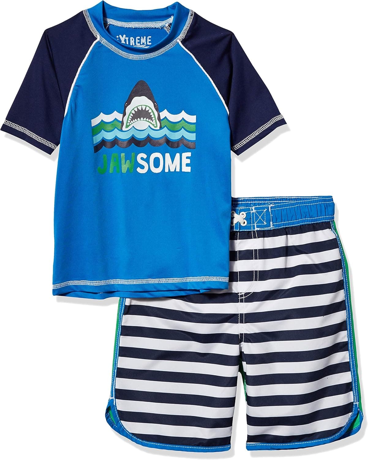 iXtreme Boys' Printed Two Piece Rashguard Sets