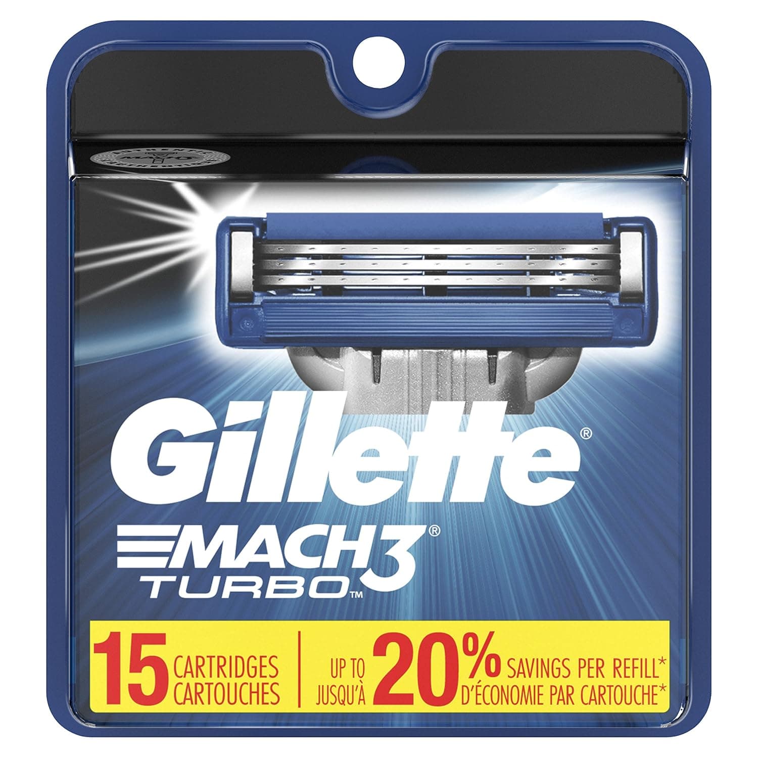Gillette Mach3 Blades 15 ct