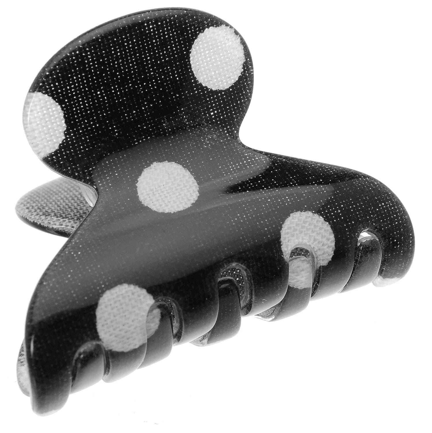 France Luxe Mini Couture Jaw - Starboard Dot Black/White