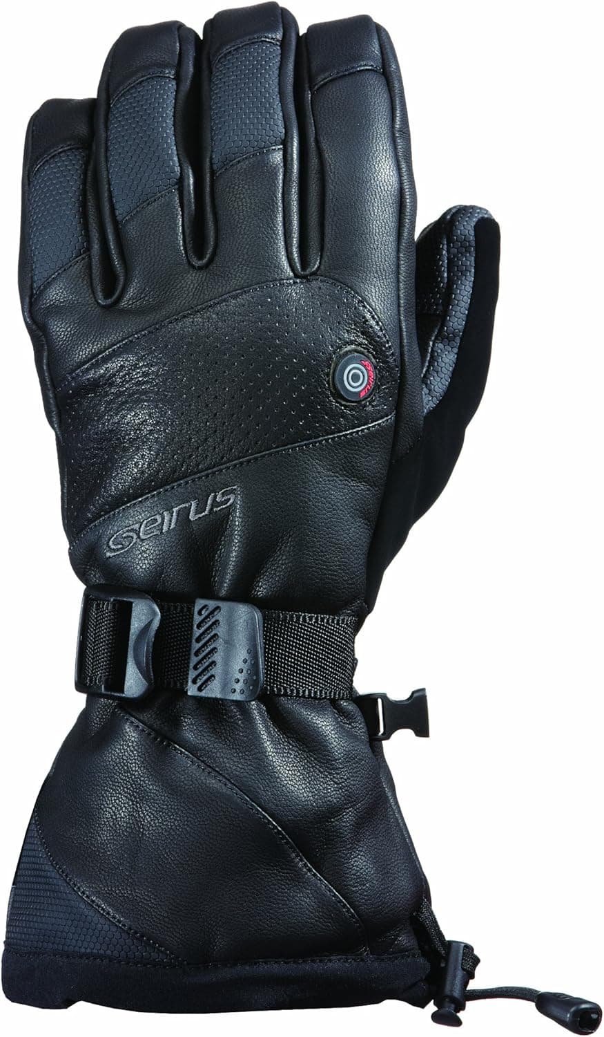 Seirus Innovation 1098 Mens Heat Touch Inferno Rechargeable Heated Cold Weather Gloves with Soundtouch Touch Screen Technology - TOP SELLER