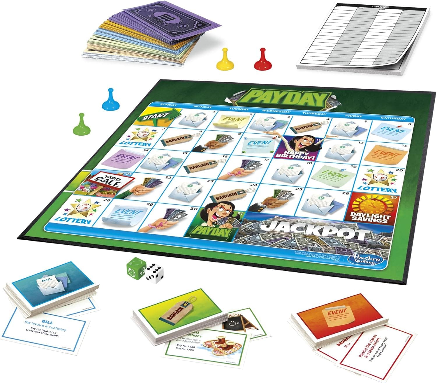 Hasbro Gaming Pay Day Game