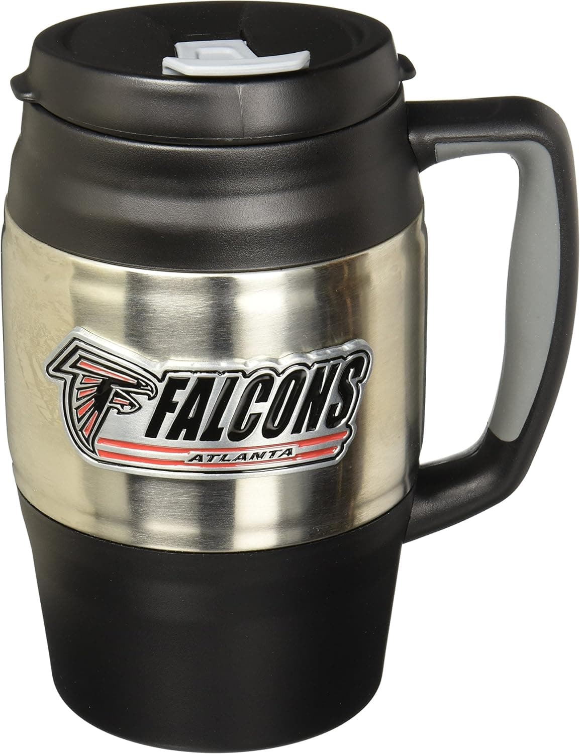 Great American Products NFL Macho Stainless Steel Travel Mug, 34-Ounce