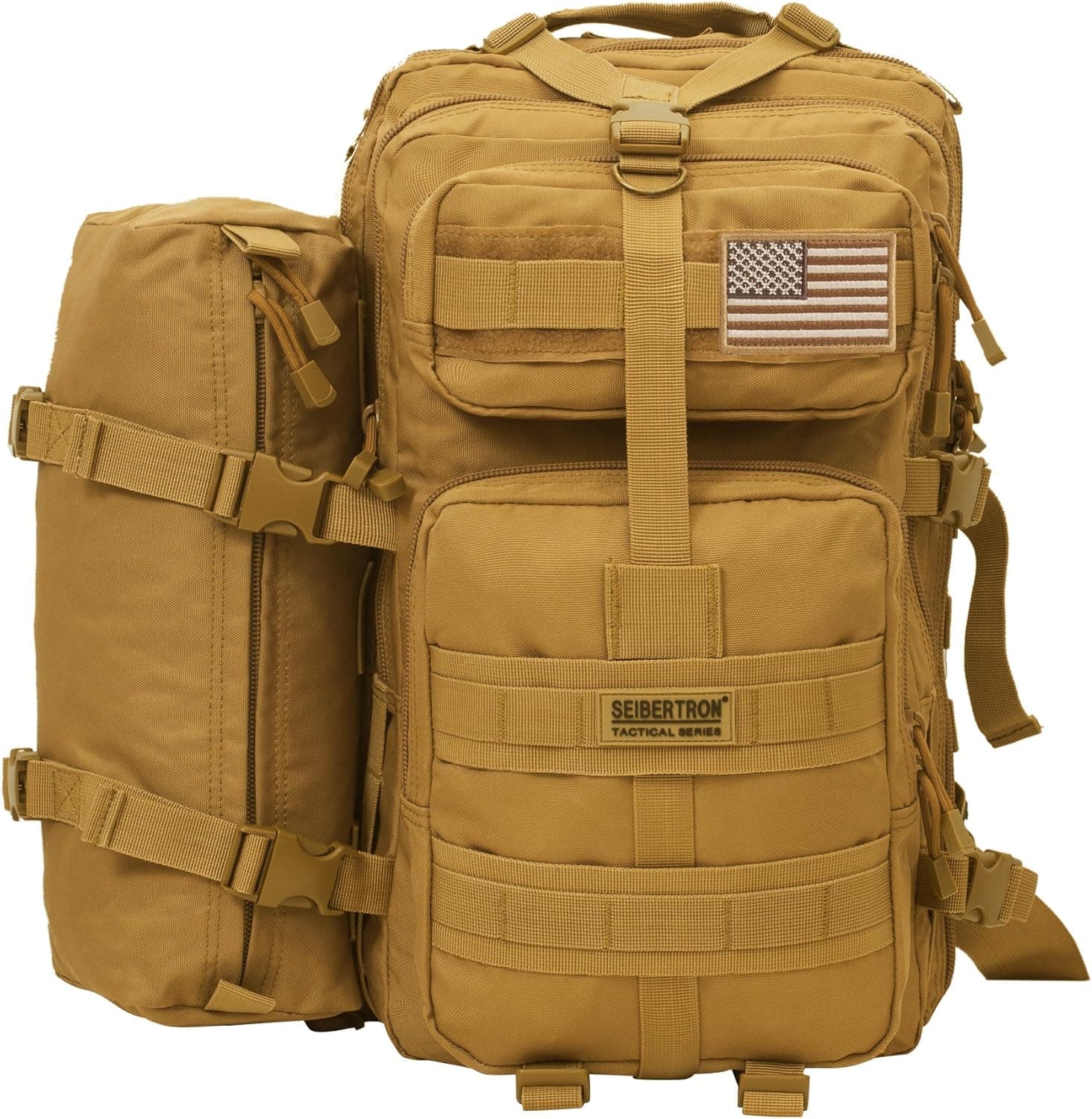 Seibertron Falcon Water Repellent Hiking Camping Backpack Compact Pack Summit Bag