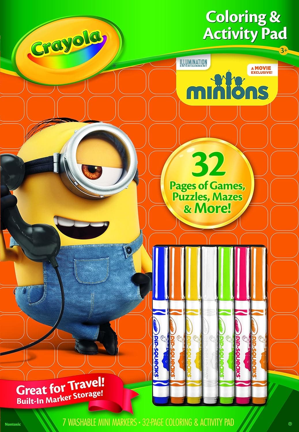 Crayola Color and Activity Book - Minions