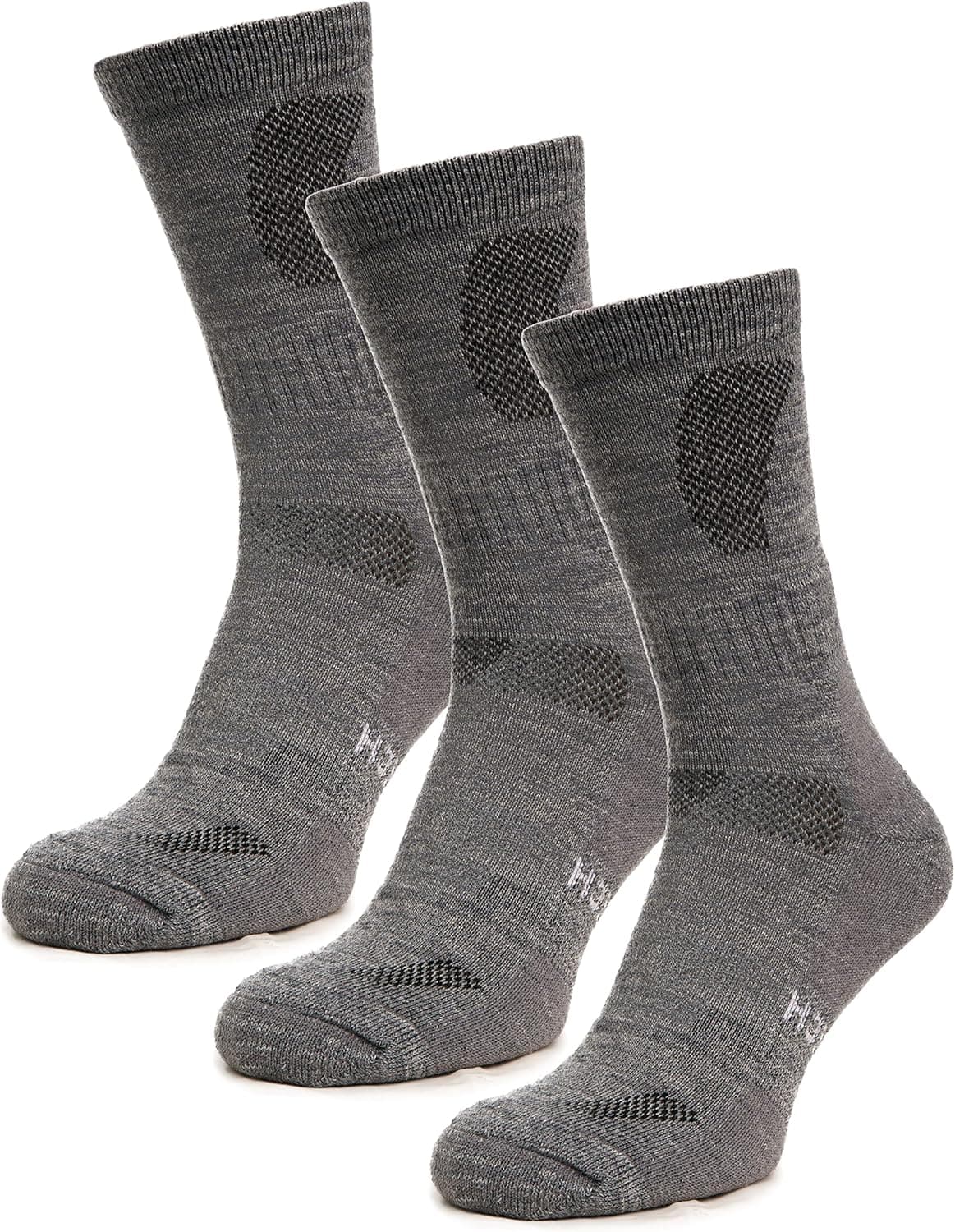 Merino.tech Merino Wool Socks for Women And Men - 85% Merino Wool Hiking Socks Crew Style