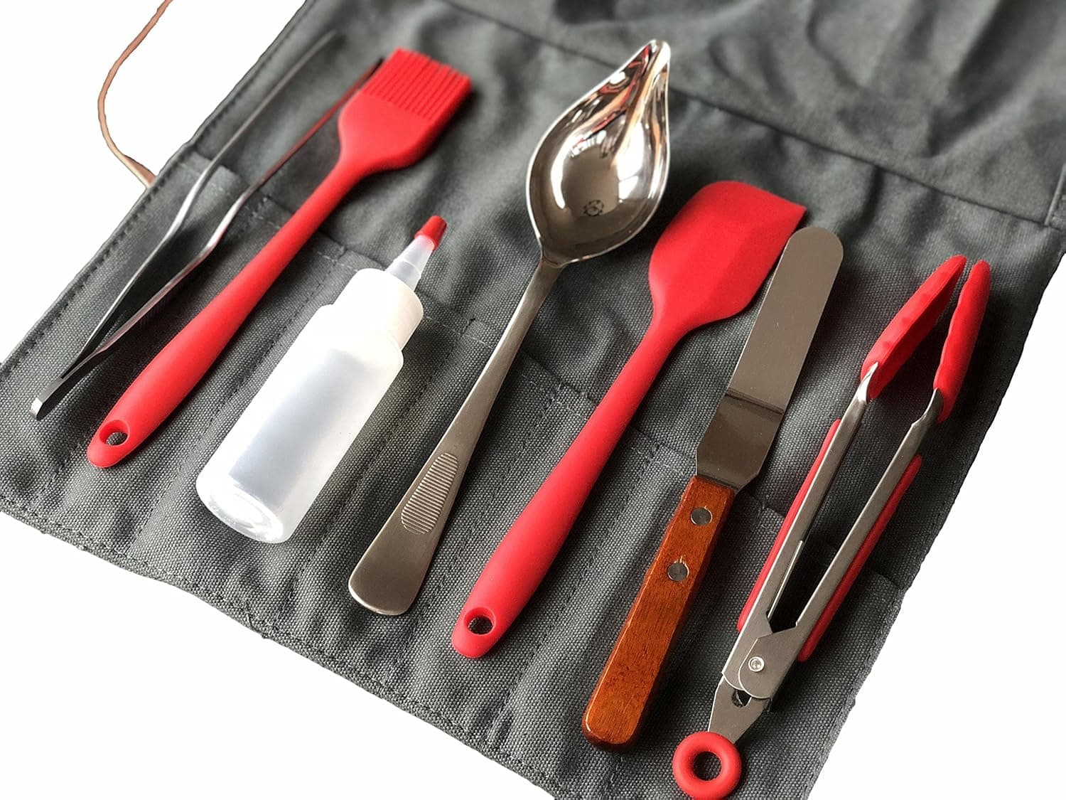 Plating Kit for the Home Chef, 8 Piece, with Custom Carry Case