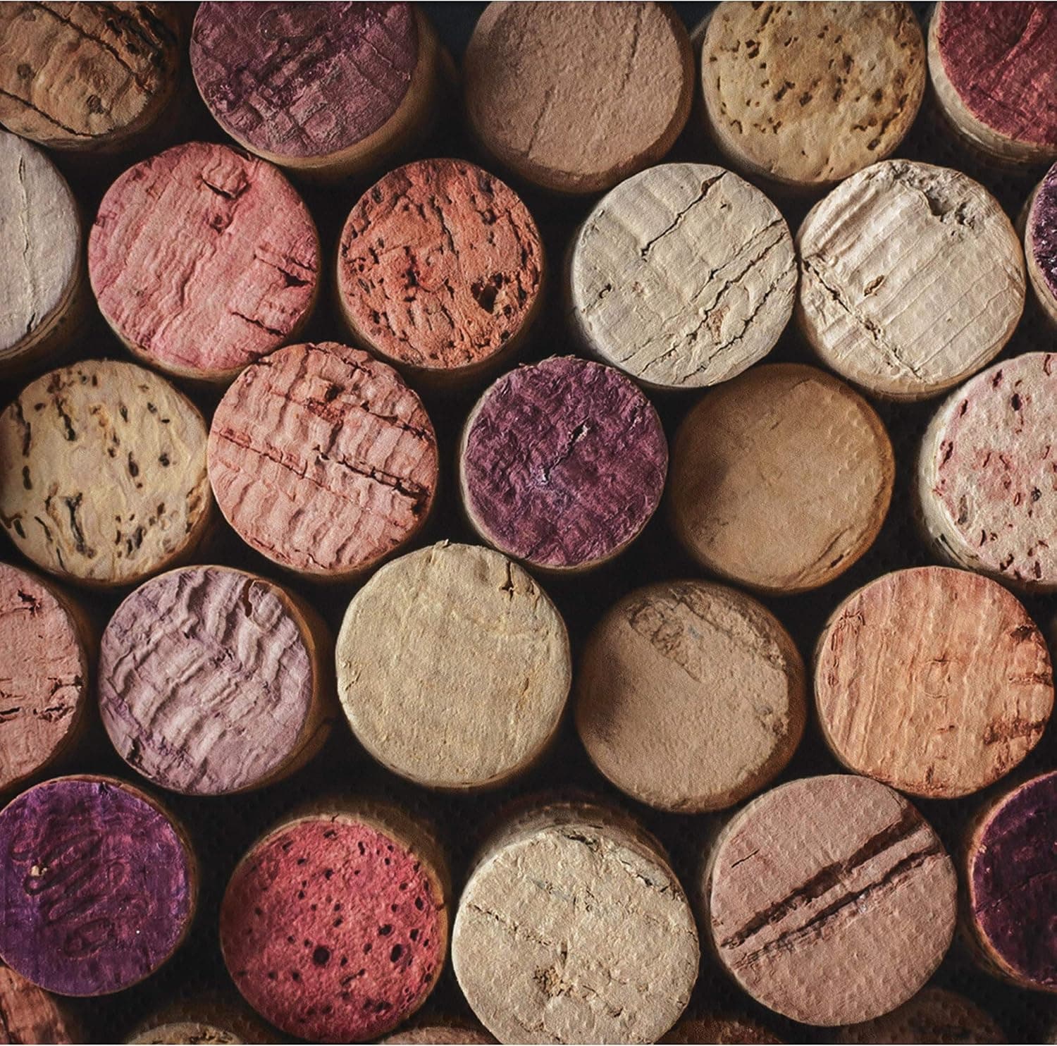 Wine Party Cork Beverage Napkins, 72 ct